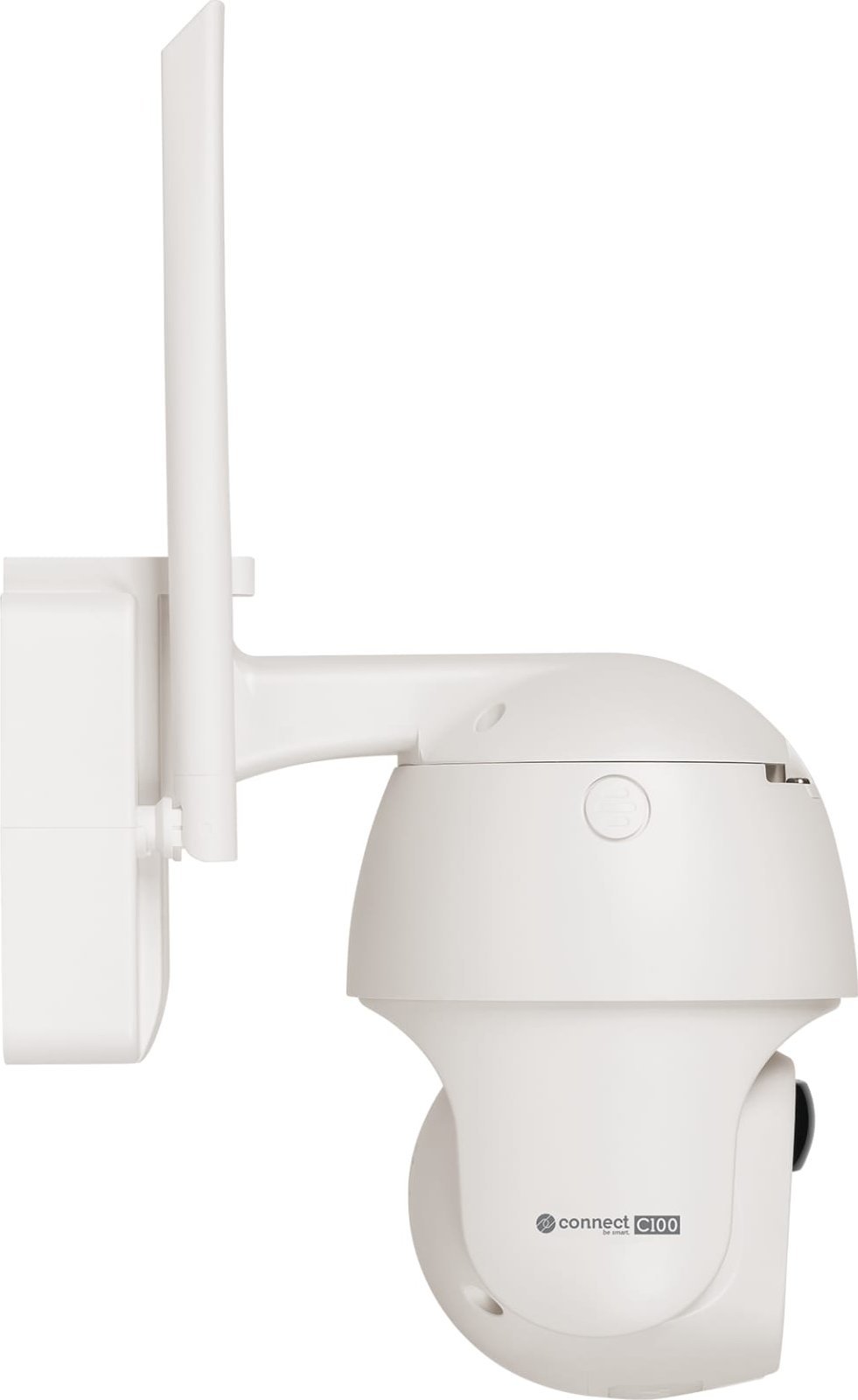 Kamerë sigurie 4G Kruger&amp;Matz Connect C100, floodlight, solare, e bardhë