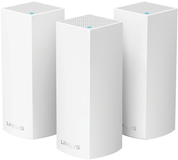 Sistem i mençur i Wi-Fi Linksys Velop, 3-Band, 3 copë