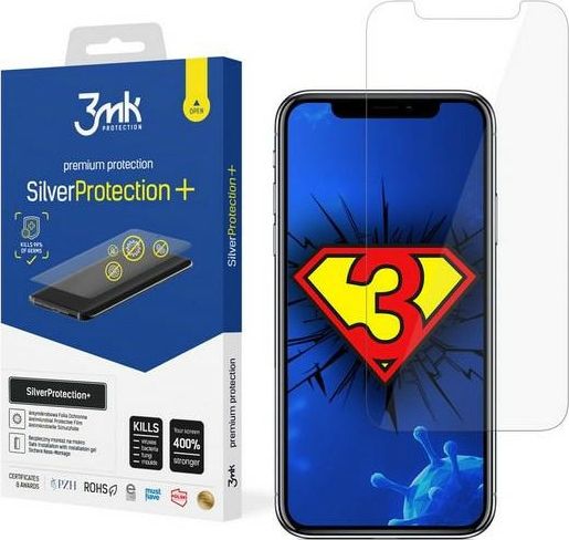 Folie mbrojtëse 3MK Silver Protect, për iPhone XS, 
