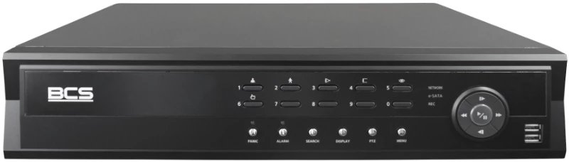 Regjistrues IP BCS Ultra BCS-U-NVR3206-A-4K-16P, 32 kanale, 8TB, PoE, i zi