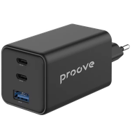 Karikues muri Proove Pocket, 65W, me 2×Type-C dhe USB, i zi