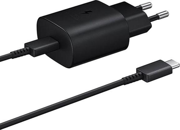 Mbushës SamsungEP-TA12 1x USB-C 3 A, i zi