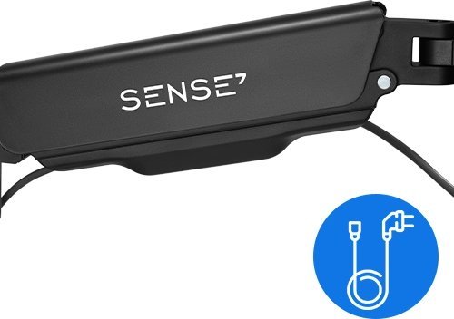 Mbajtëse muri për monitor SENSE7 HANG, 17"-32", e zezë