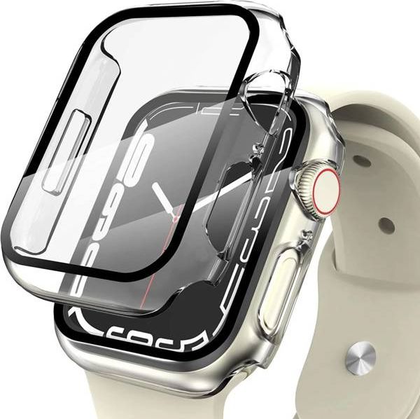 Mbulesë Tech-Protect Defense360 për Apple Watch Series 7 45mm, transparente