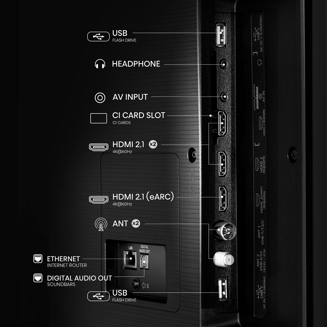 Televizor Hisense 43A6N, 43", 4K Ultra HD, i zi