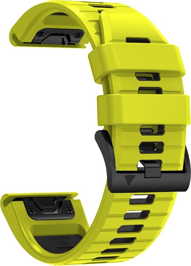Rrip dore Tech-Protect Iconband Pro për Garmin Fenix 3 5X 3HR, TPU, lime e zezë