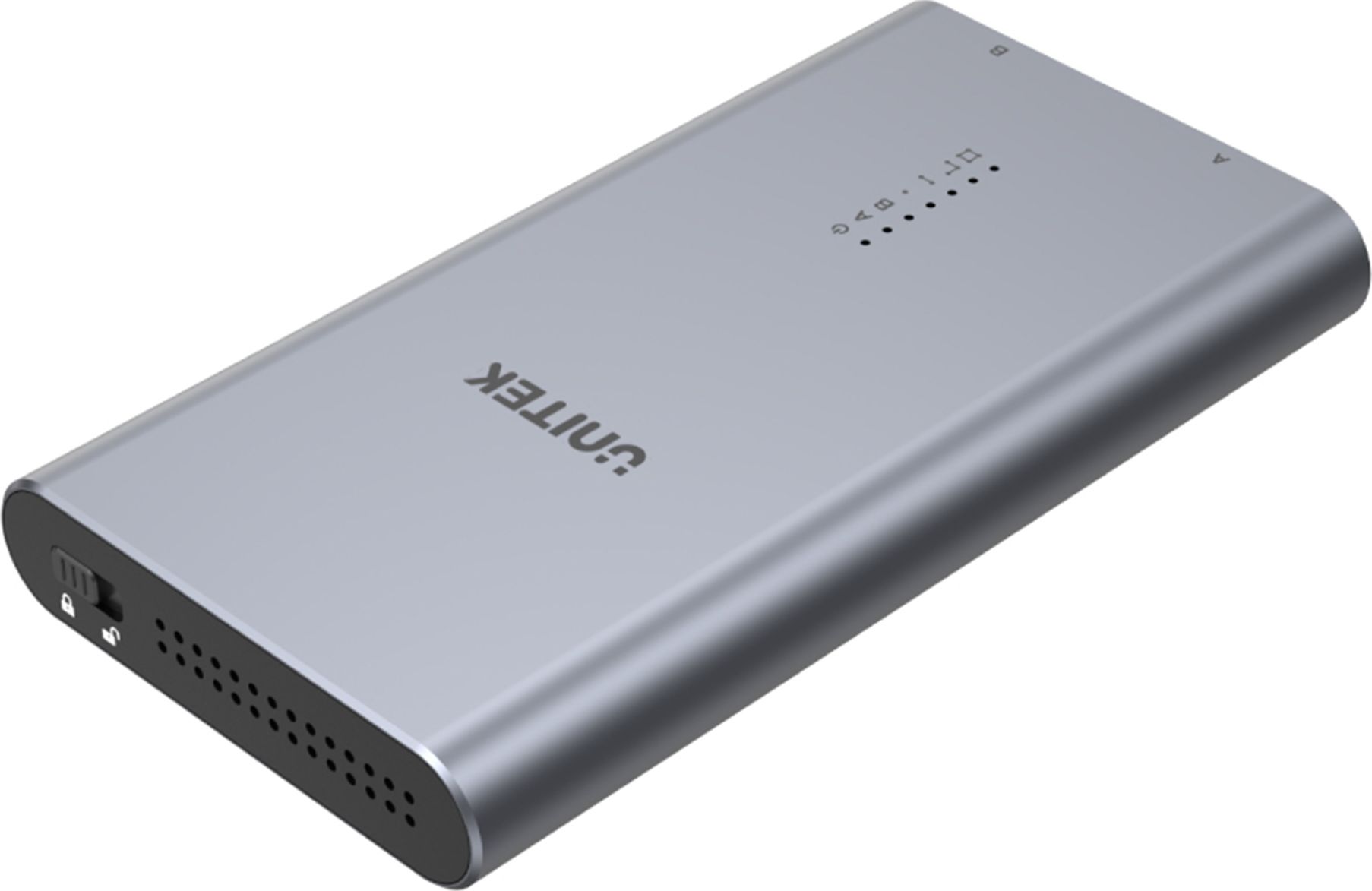 Kuti për SSD Unitek S1206A, USB C 3.2 Gen 2, M.2 PCIe NVMe, e hirtë 2