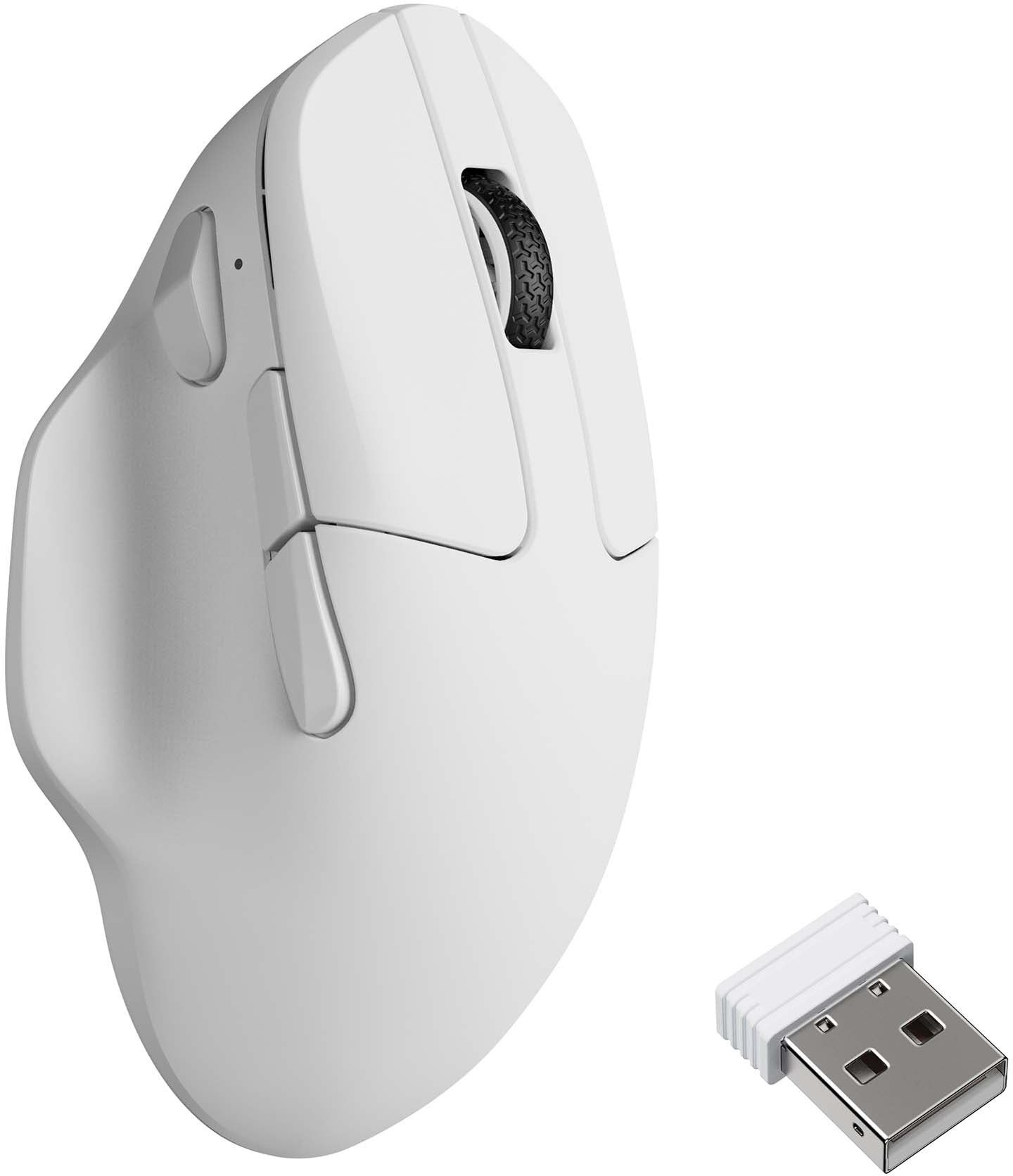 Maus Keychron M7 A24, pa tela, optik, i bardhë