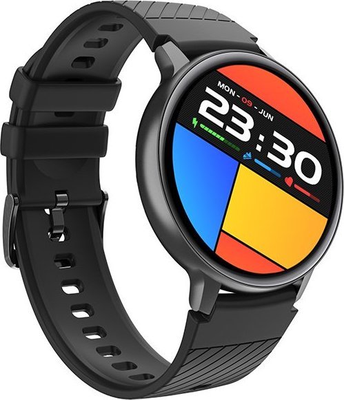 Orë inteligjente Tracer SMR Style, ekran 1.39", Bluetooth, e zezë