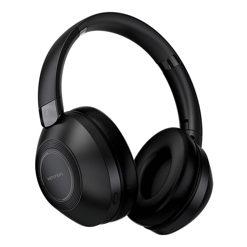 Kufje mbi vesh Vention SoundMate S11, wireless, me prekje, të zeza