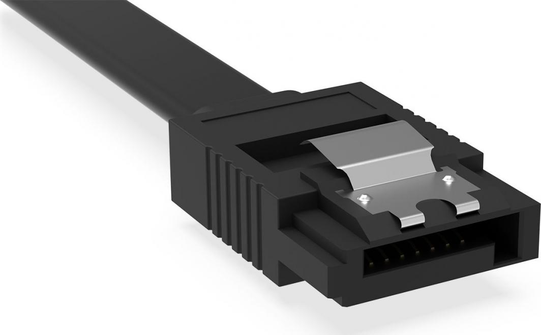 Kabllo Krux (KRX0052), Sata - Sata, 0.3 m, e zezë