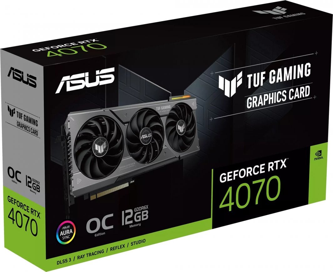 Kartelë grafike Asus TUF Gaming GeForce RTX 4070 OC, 12GB