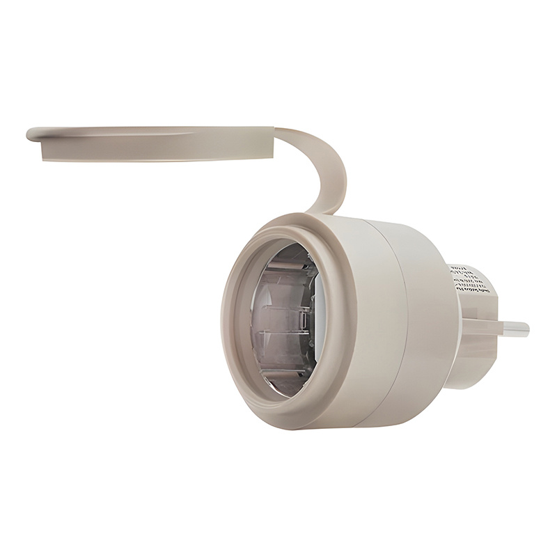 Prizë e mençur Shelly Outdoor Plug S Gen3, Wi-Fi, rezistente ndaj ujit, ngjyrë krem