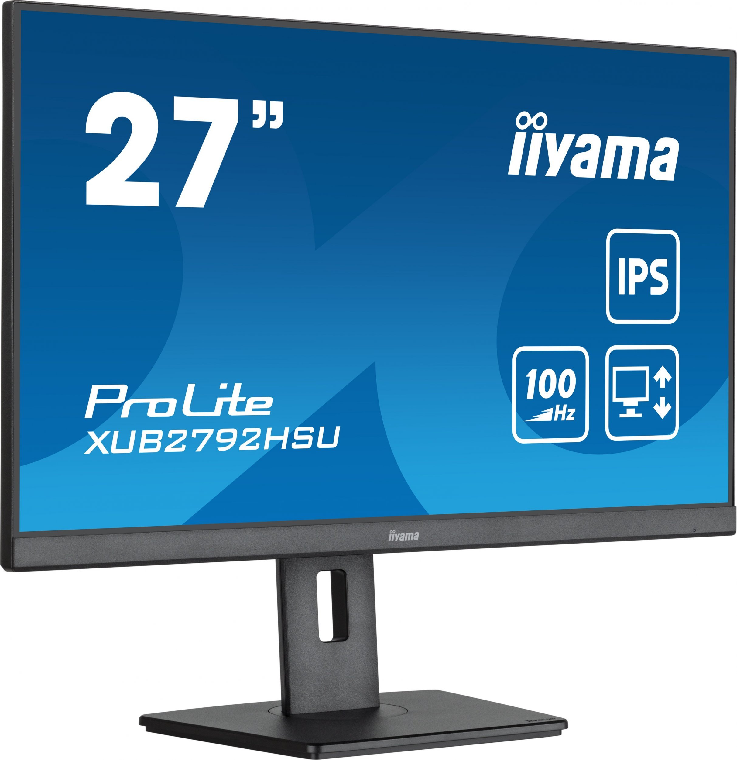 Monitor iiyama ProLite XUB2792HSU-B6, 27", 100Hz, Full HD, i zi