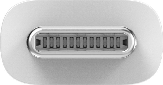 Kabllo USB Techly USB4 Gen3 USB C EPR, 40 Gbit/s, 240W 1m, e bardhë