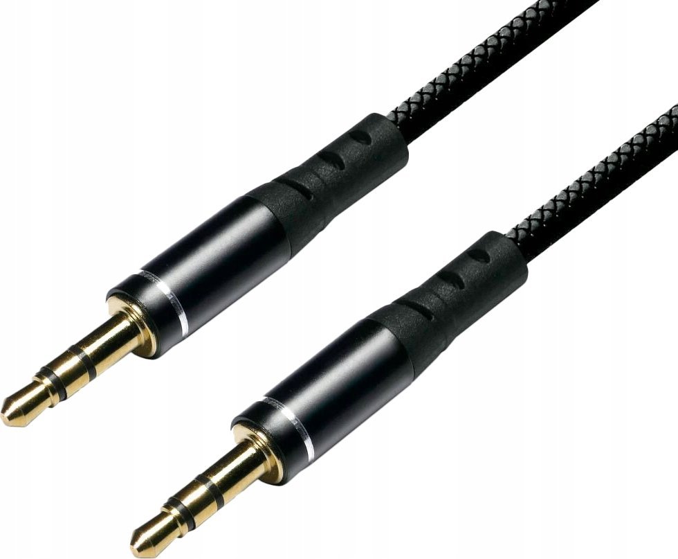 Kabllo audio Everactive CBS-1JB, AUX 3.5 mm, 1 m, e zezë