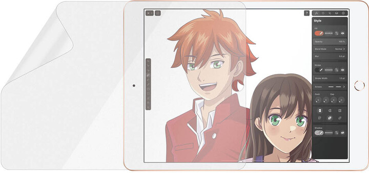Folie mbrojtëse PanzerGlass GraphicPaper™ për Apple iPad 10.2''