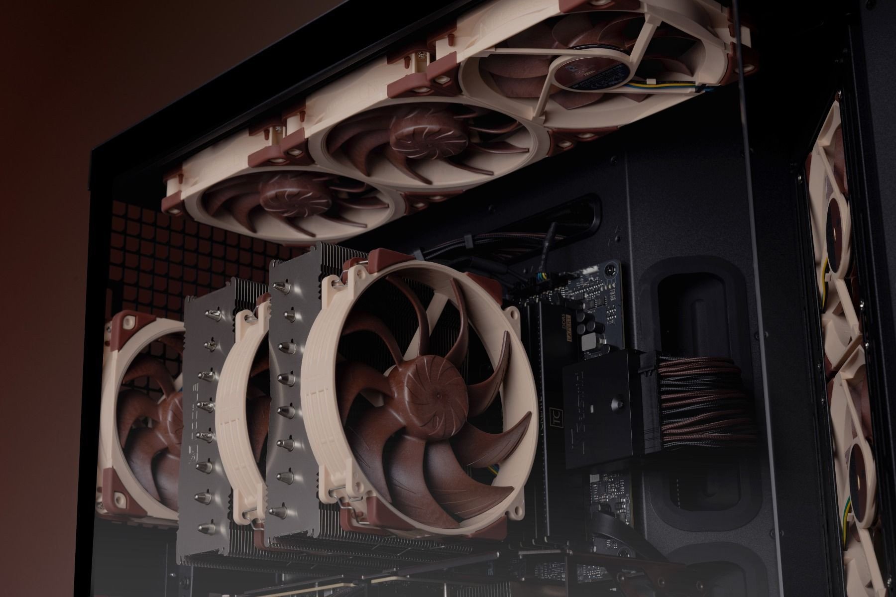 Ventilator PC Noctua NF-A12x25 G2 LS PWM, 120mm, shumë i qetë, kafe