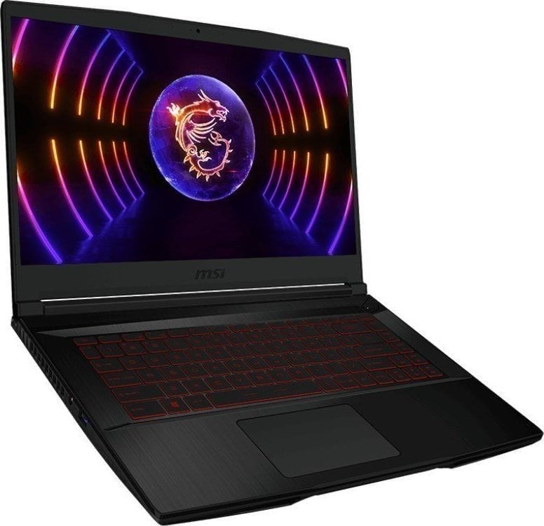 Laptop MSI Thin GF63 12UC-1044XPL, 15.6", Intel Core i7 12650H, 16 GB RAM, 1 TB SSD, NVIDIA GeForce RTX 3050, i zi