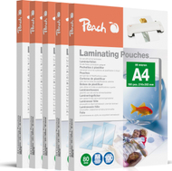 Fletë plastifikimi Peach PP580 50, A4, 80 mikron, me shkëlqim