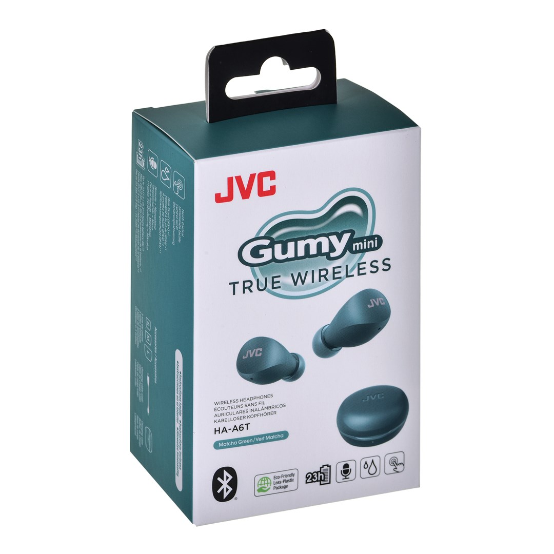 Dëgjuese JVC HAA-6TZU, True Wireless Stereo (TWS), të gjelbërta