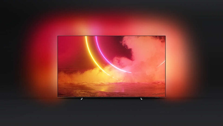 Televizor Philips 55OLED805 - 55" (139cm), 4K UHD, i hirtë