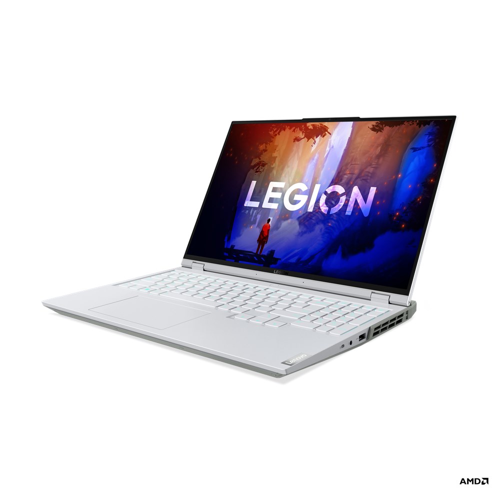 Laptop Lenovo Legion 5, 16", AMD Ryzen 7 6800H, 16 GB RAM, 512 GB SSD, NVIDIA GeForce RTX 3070, i bardhë