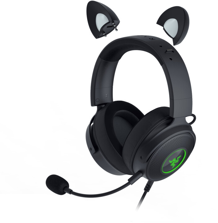 Kufje Razer Kraken Kitty ed. V2 Pro, të zeza