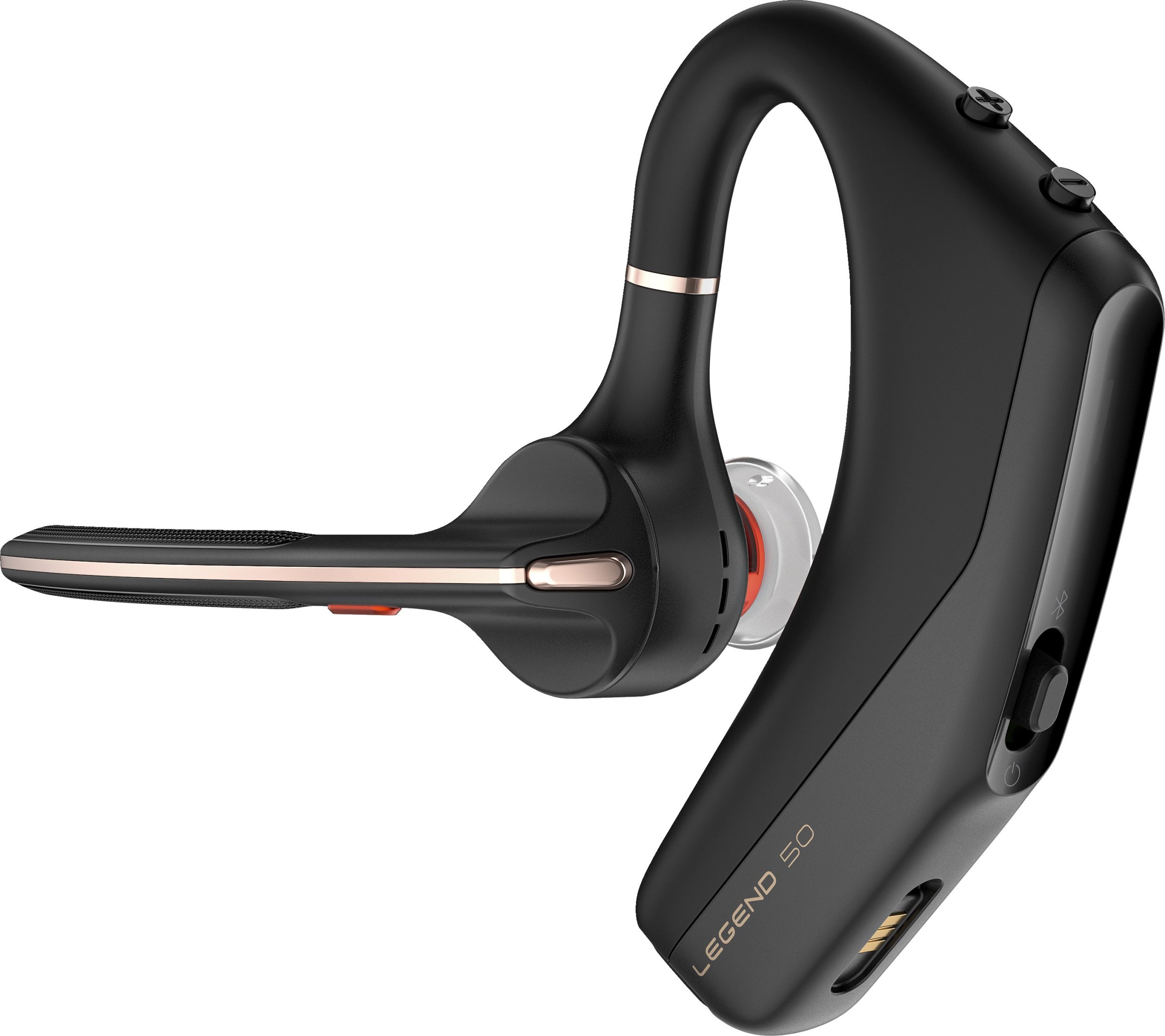 Kufje Bluetooth HP Poly Voyager Legend 50 M, me mikrofon, për UC, të zeza