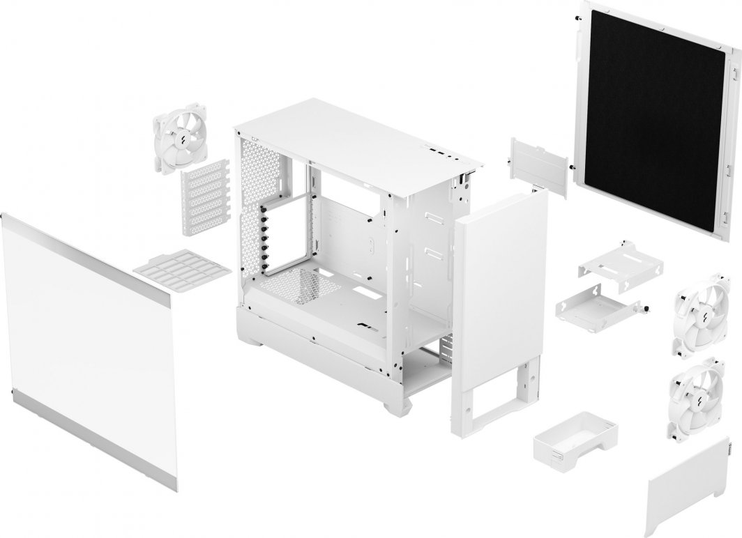 Kasë Fractal Design Pop Silent TG, Midi Tower