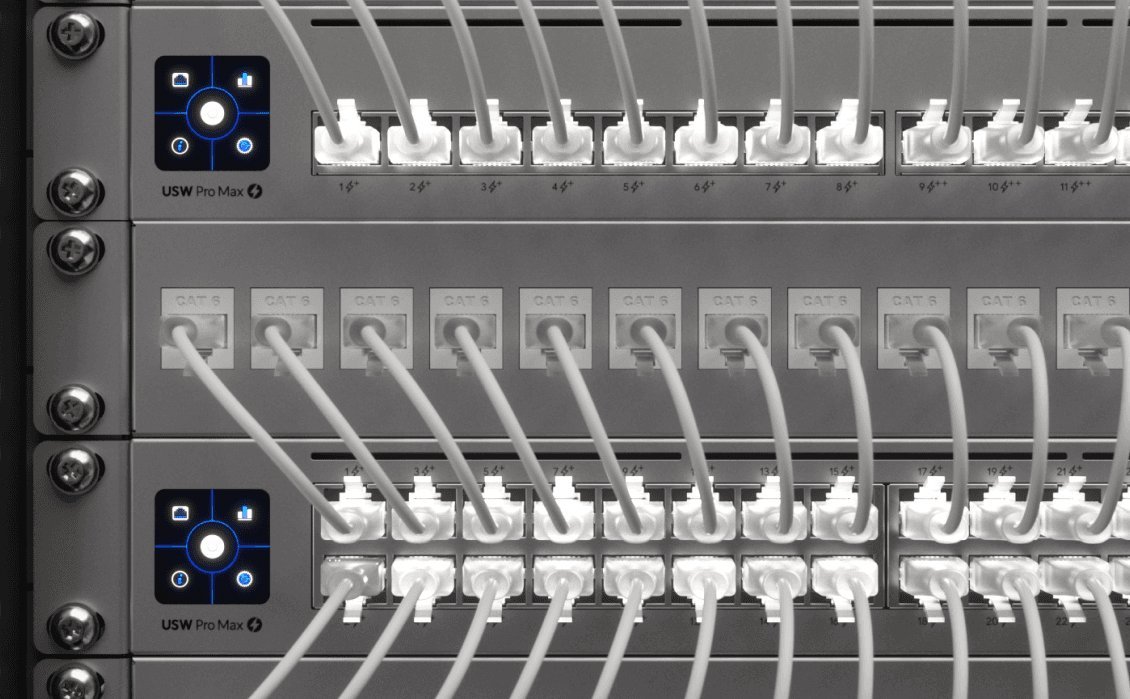 Kabllo rrjeti Ubiquiti UniFi Etherlighting, 0.15m, nano-thin, transparente