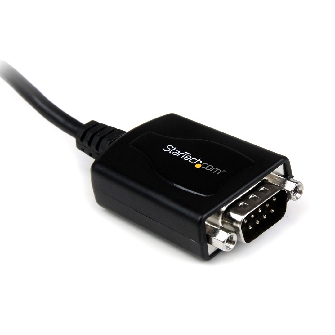 Përshtatës StarTech, USB 2.0 në Serial RS232 ICUSB232PRO, 921.6 Kbps, i zi