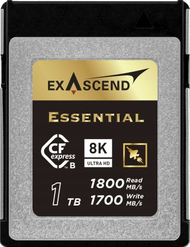 Мемориска картичка Exascend CFexpress Type B Essential Series, 1TB, PCIe 3.0 NVMe