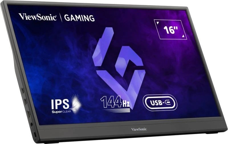 Monitor portativ Viewsonic VX1654, 15.6", Full HD 144Hz, i zi