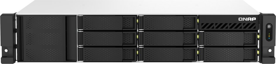Server skedarësh QNAP TS-864eU-8G, 8GB RAM, 8 slote, rackmount