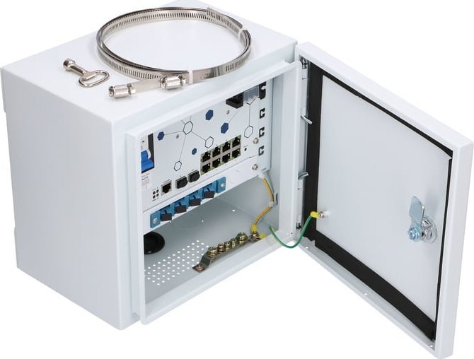 Swich rrjeti Extralink EX.32794, L2 i menaxhuar, Gigabit PoE, i bardhë