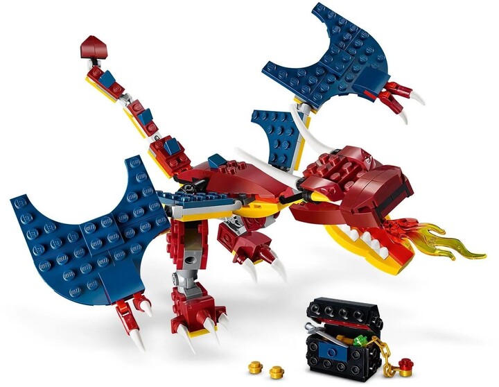 Lodër LEGO Creator 31102 Fire Dragon