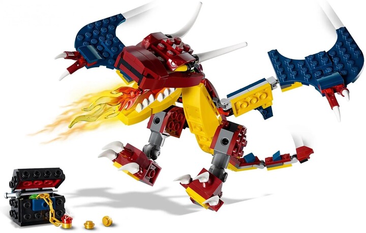 Lodër LEGO Creator 31102 Fire Dragon