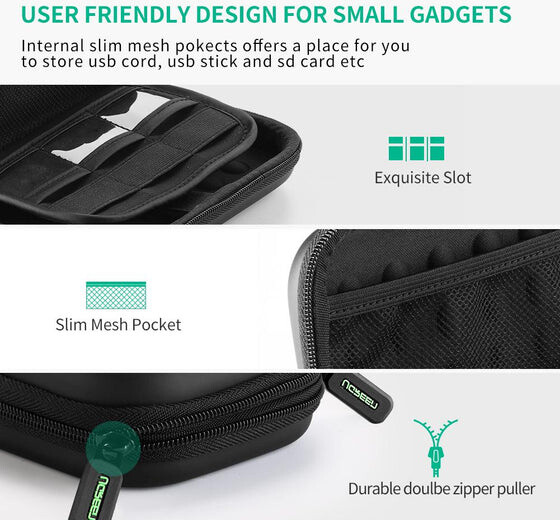 Këllëf mbrojtës UGREEN për disk 2.5", i zi 