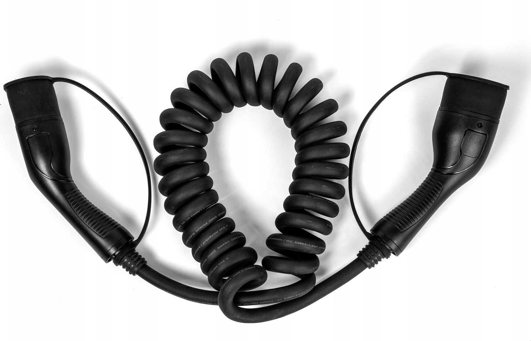 Kabllo karikimi për vetura elektrike Defenzo Spiro AC22, Type 2, 22kW, 5m