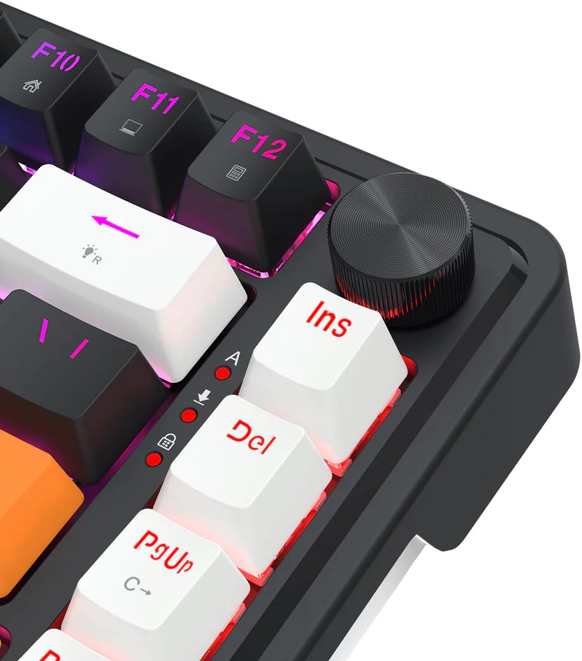 Tastierë gaming Redragon K714 Rapid Trigger HE, mekanike, 75% 81 taste, me kabllo