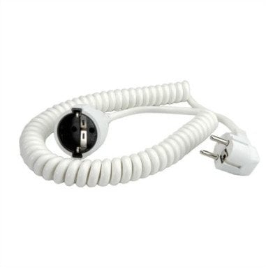 Kabllo spiral Bachmann H05VV-F BM0010721, 4 m, 3G1.5 mm², e bardhë