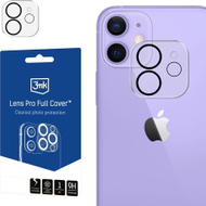 Mbrojtëse xhami për kamera 3MK Lens Protection Pro, për iPhone 12, transparente