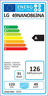 Televizor LG 49NANO86 - 49” (123cm)