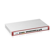 Firewall router Zyxel USGFLEX100H V2, për rrjete biznesi, gri