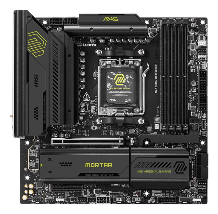 Pllakë amë MSI MAG B850M MORTAR WIFI AMD B850 Socket AM5