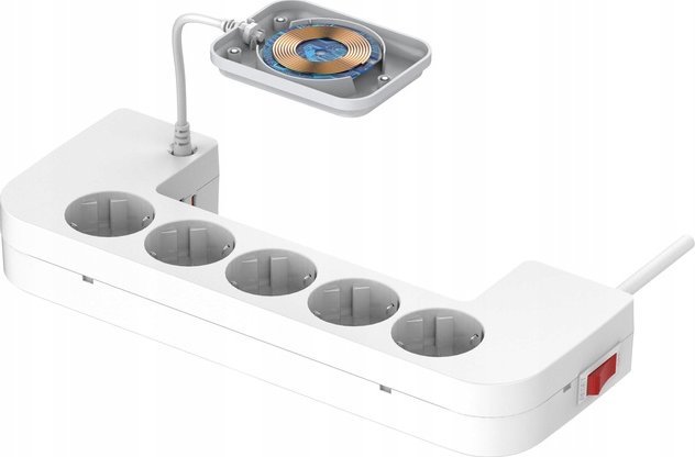 Shumëprizë Energizer EPB2500W03EU, 5 dalje, 2m, 2500W, e bardhë