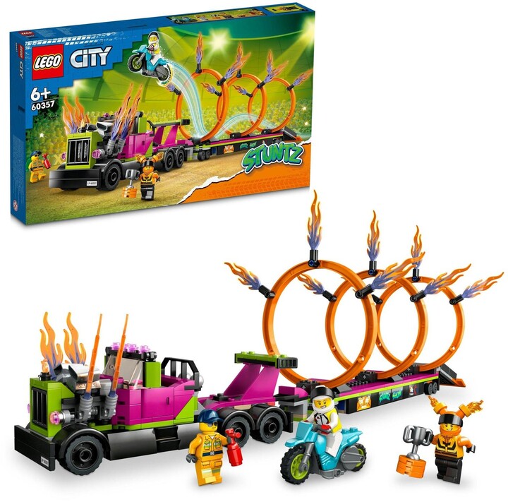 Set LEGO® City 60357 Fire Ring Tractor, 479 pjesë