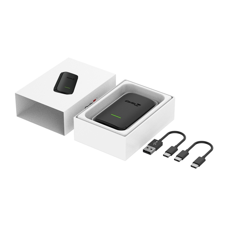 Adapter Android Auto Carlinkit CPC200 A2A, USB në pa tela, Bluetooth WiFi, i zi
