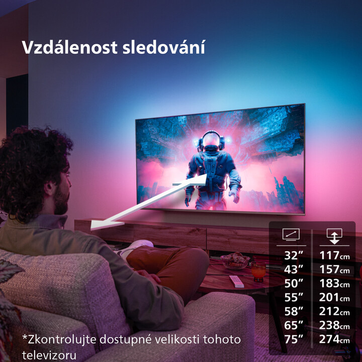 Televizor Philips 50PUS8518, 50" (126cm), 4K UHD, i zi